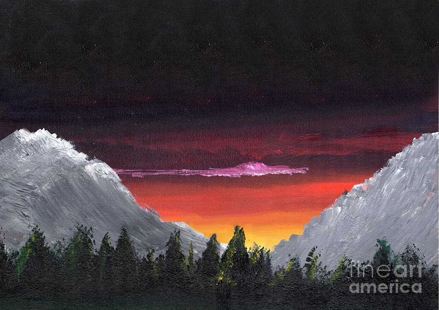 Nightfall Painting by Bill Richards
