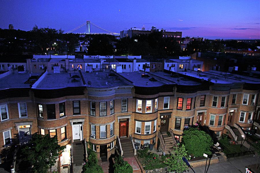 Nightfall Over Brooklyn Photograph By Nick Difi - Fine Art America