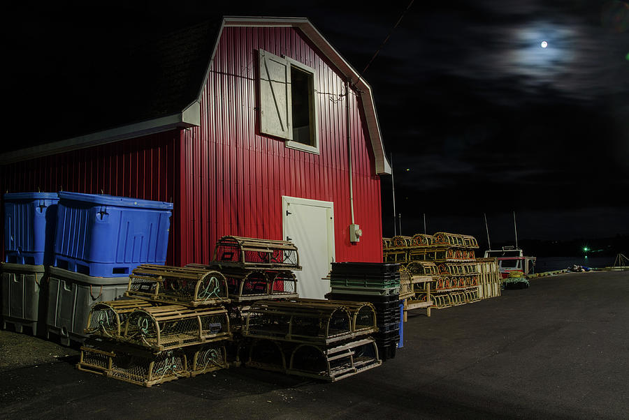 Nighttime on the wharf. #3 Photograph by Rob Huntley