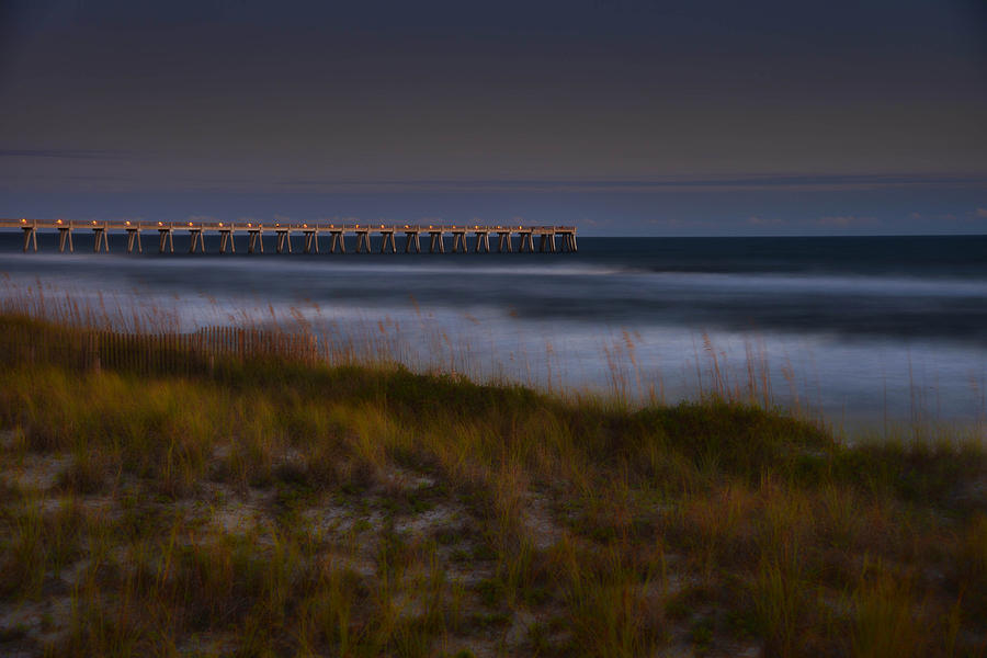 Nightlife by the Sea Photograph by Renee Hardison
