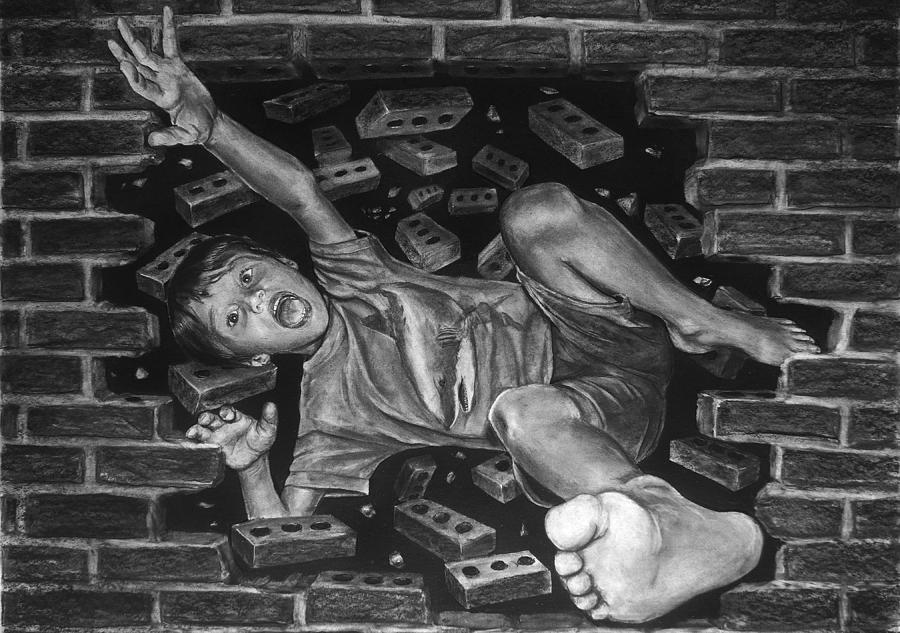 Nightmare on 73rd Street Drawing by William Underwood Nightmare on 73rd Street Drawing by William Underwood