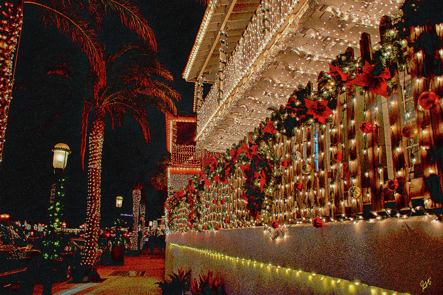 Nights of Lights Saint Augustine Photograph by Gina OBrien