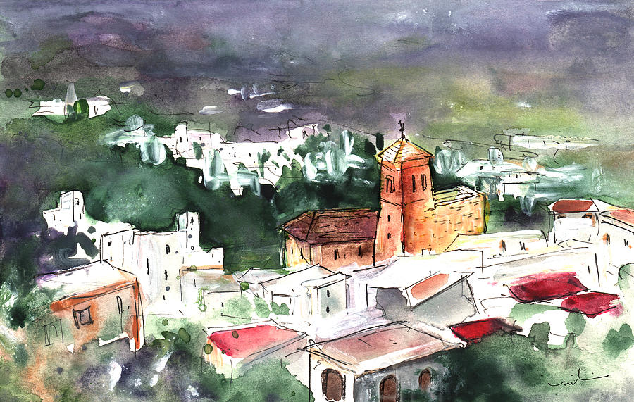 Nijar Panoramic Painting by Miki De Goodaboom