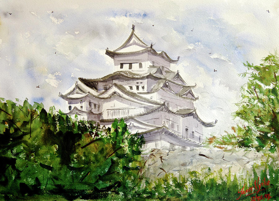 Nijo-jo Castle, Kyoto Painting by James Nyika - Pixels