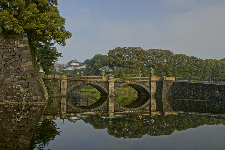 Nijubashi Bridge Tokyo Photograph by Brian Kamprath
