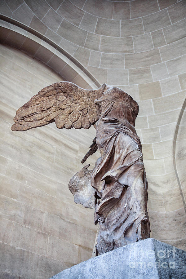 The Winged Victory Of Samothrace Photograph