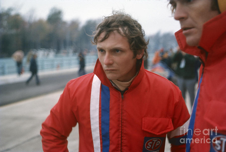 Niki Lauda. 1972 United States Grand Prix Photograph by Oleg Konin