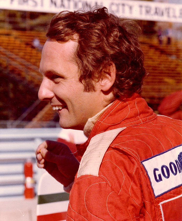 Niki Lauda 1975 Photograph by Mike Flynn