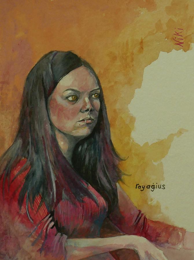 Niki Painting by Ray Agius