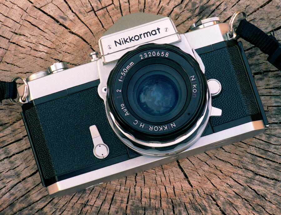 Camera Photograph - Nikkormat FTN by Lonnie Paulson