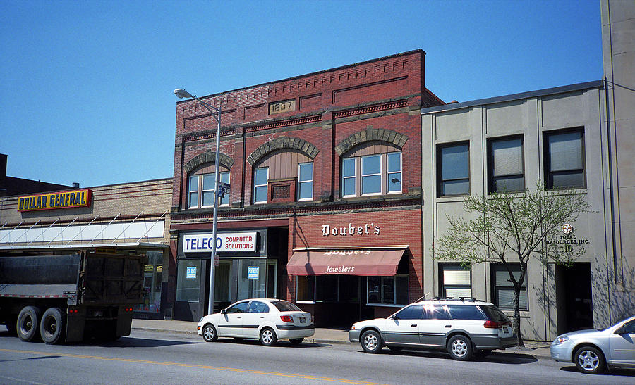 Niles, Ohio Downtown Buildings Photograph by Frank Romeo Pixels