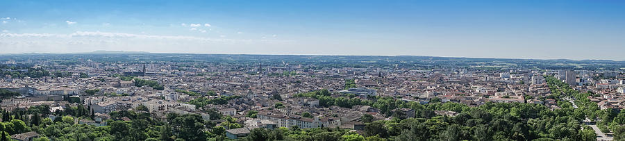 Nimes Panoramic  Photograph by Scott Carruthers