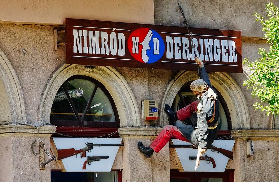 Nimrod Derringer Armory In Budapest, Hungary Photograph by Rick Rosenshein