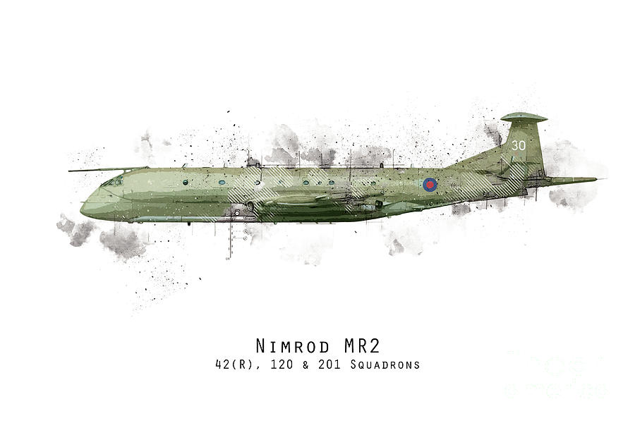 Nimrod Sketch - MR2 Digital Art by Airpower Art
