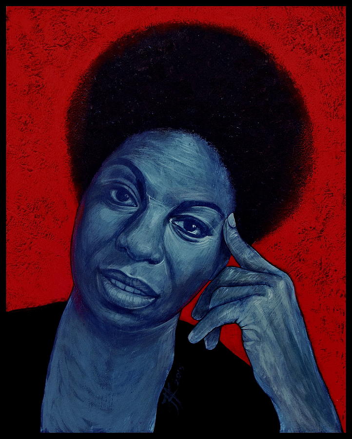 Nina Simone Painting - Nina Simone by Jovana Kolic Nina Simone Painting - Nina Simone by Jovana Kolic