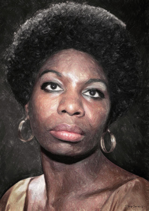 Nina Simone Painting by Zapista OU | Fine Art America