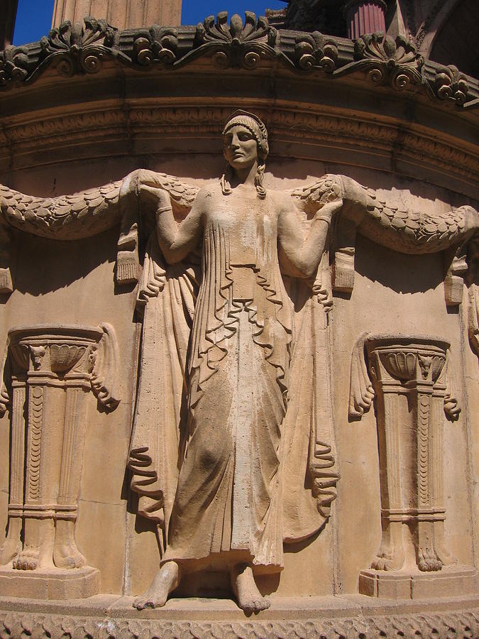 Nine-toed Maiden at the Palace of Fine Arts in San Francisco Photograph by Don Struke