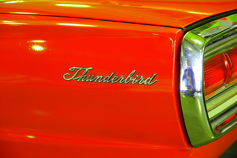 Nineteen Sixty six Ford thunderbird Photograph by Jeff Swan