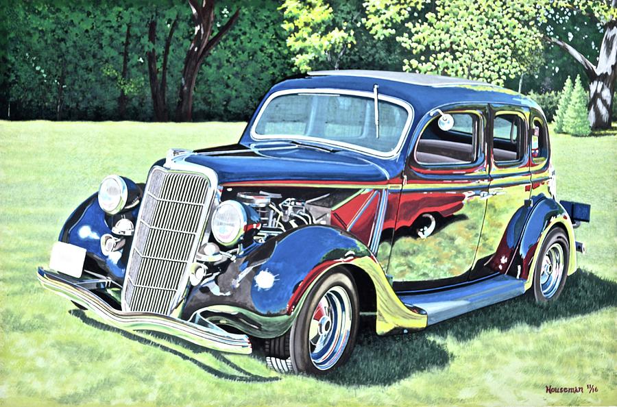 NINETEEN THIRTY FIVE FORD SEDAN by John Houseman NINETEEN THIRTY FIVE FORD SEDAN by John Houseman