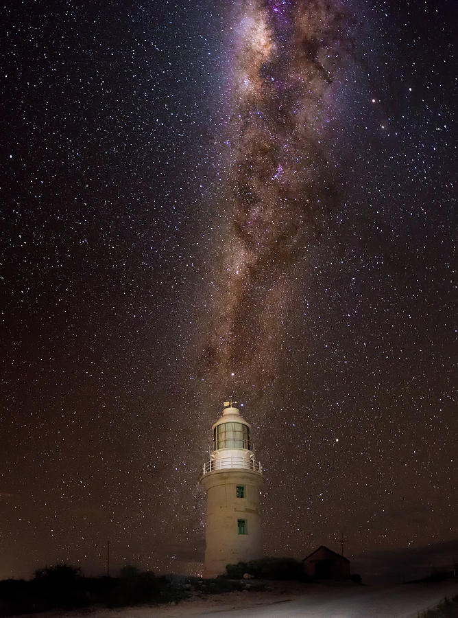 Vlaming Head lighthouse  Photograph by Martin Capek
