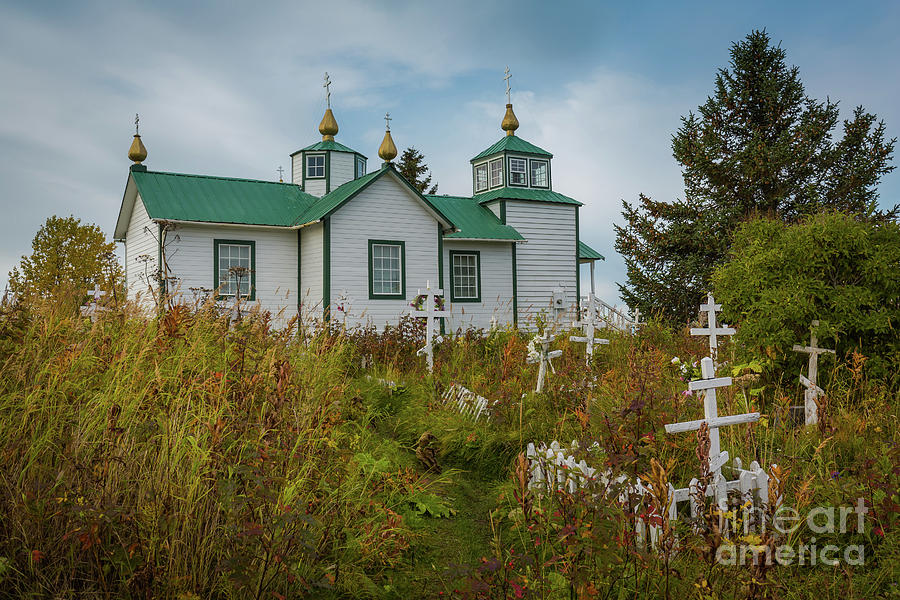 Russian Orthodox Church Photograph - Ninilchiks Russian Heritage by Eva Lechner
