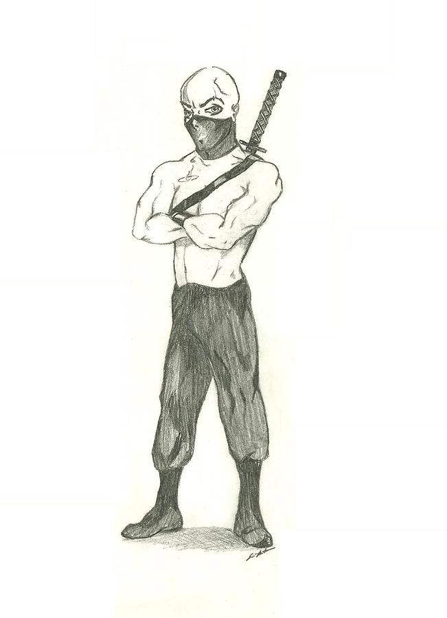 ninja drawing