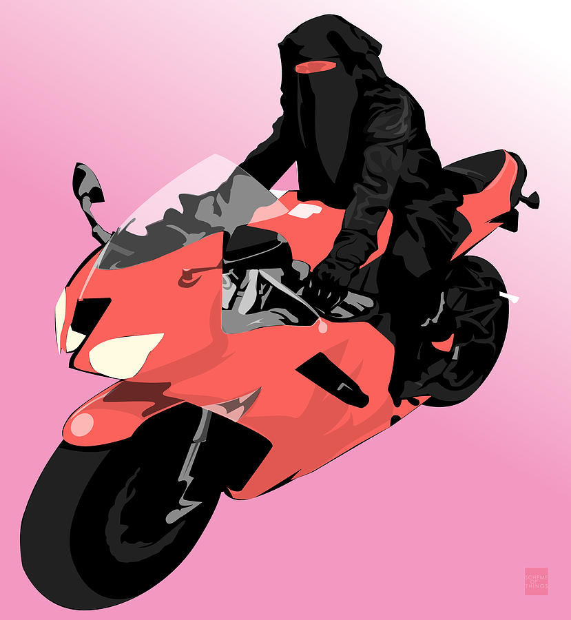 Ninja Niqabi Digital Art by Scheme Of Things Graphics