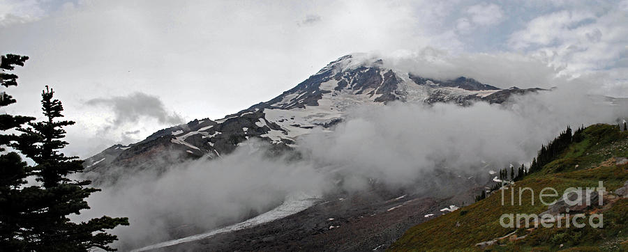 Nisqually Glacier Photograph By Bernd Billmayer Fine Art America