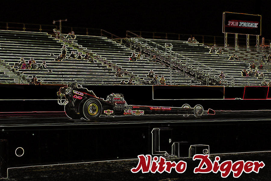 Nitro Digger Digital Art by Darrell Foster