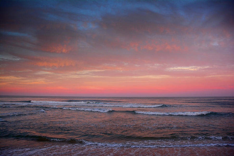 NJ Beach Sunset 2 Photograph by Raymond Salani III