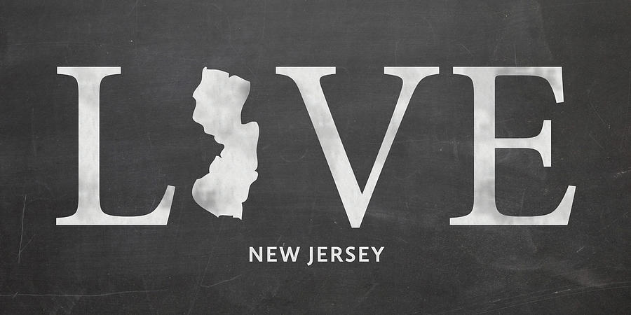 NJ Love Mixed Media by Nancy Ingersoll