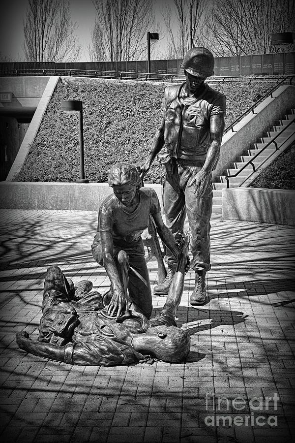 Paul Ward Photograph - NJ Vietnam Veterans Memorial by Paul Ward