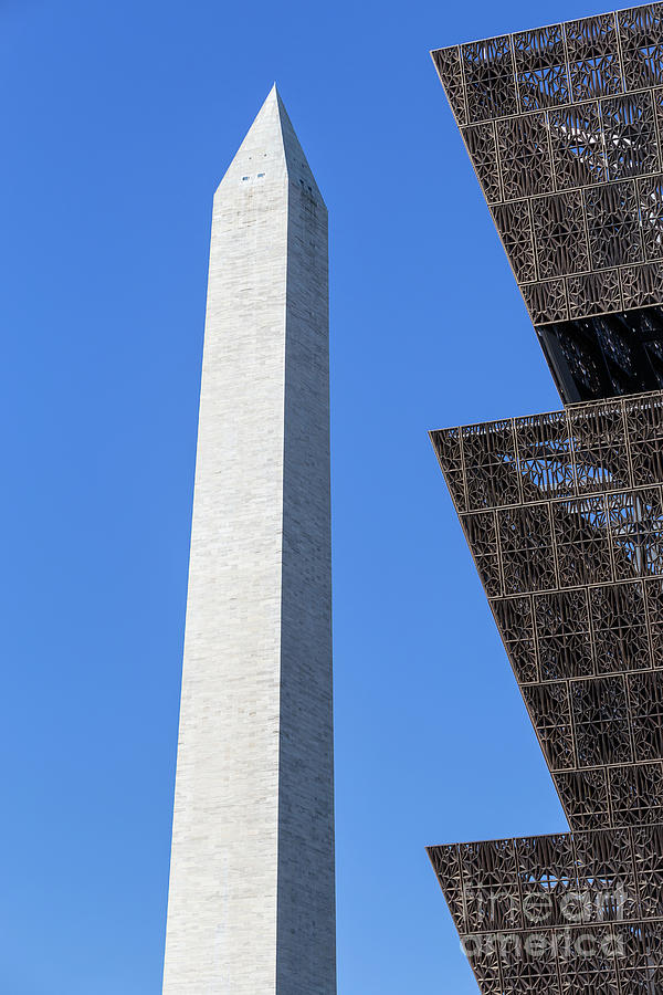 NMAAHC and Washington Monument I Photograph by Clarence Holmes