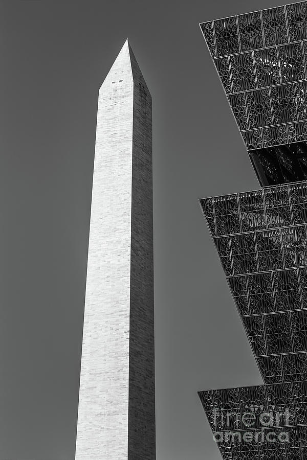 NMAAHC and Washington Monument II Photograph by Clarence Holmes