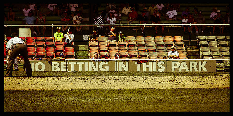 No Betting Poster Photograph by Just Birmingham