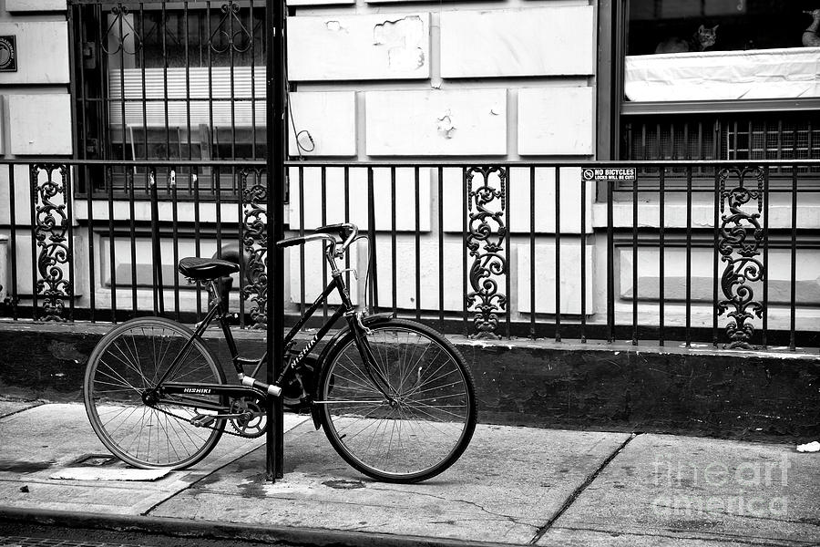 No Bicycles in New York City Photograph by John Rizzuto