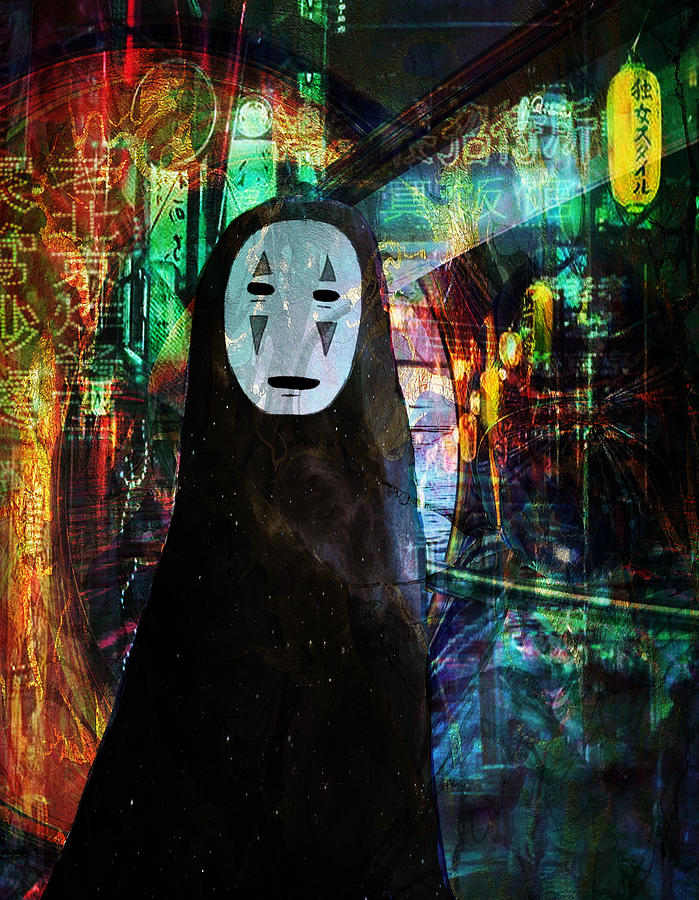 No Face Digital Art by Melissa Rowe