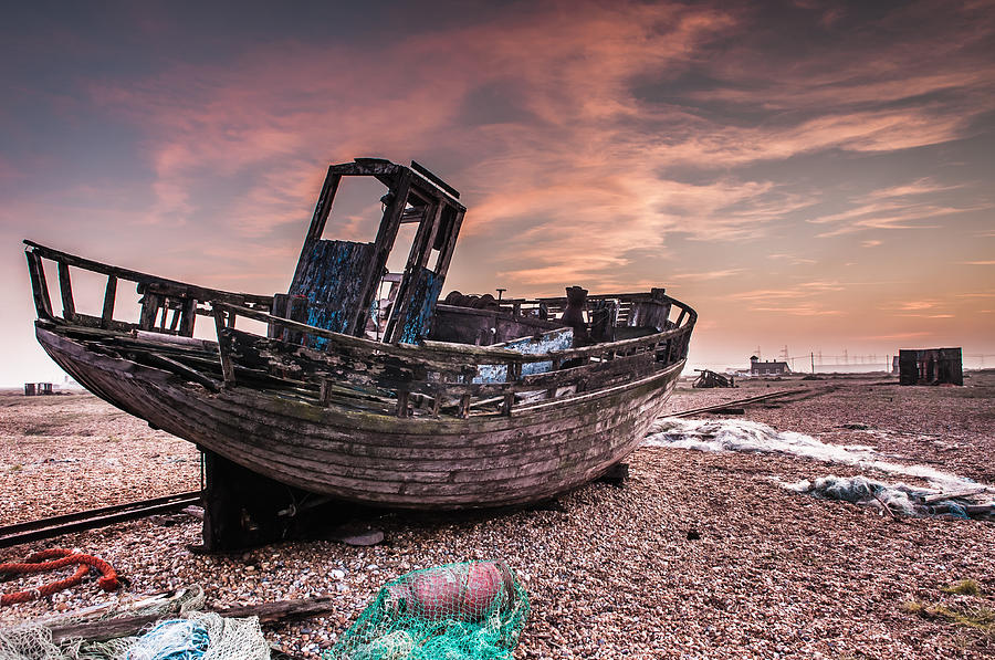 Dungeness Photograph - No Fish for Supper by Paul Fenton