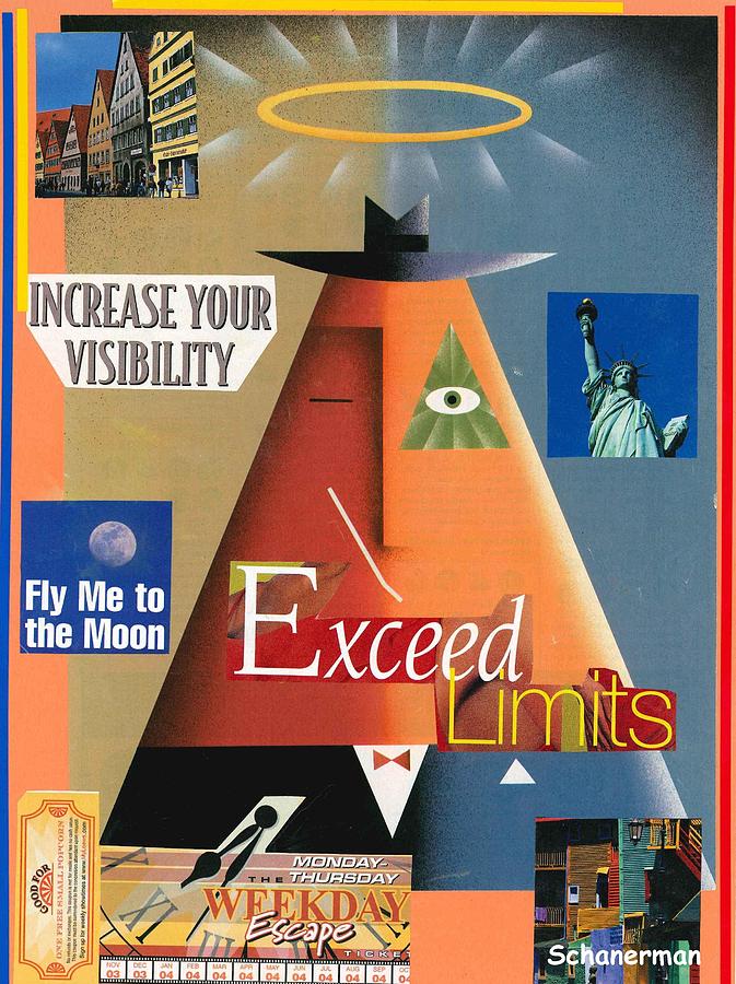 No Limits Mixed Media by Susan Schanerman