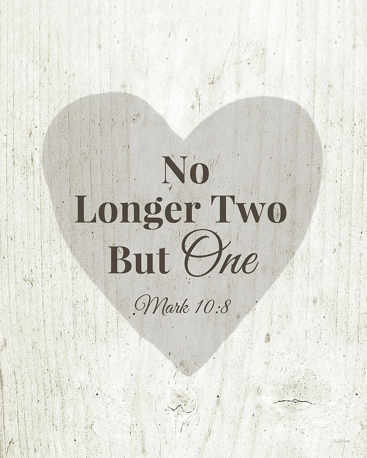 No Longer Two- Art by Linda Woods Digital Art by Linda Woods