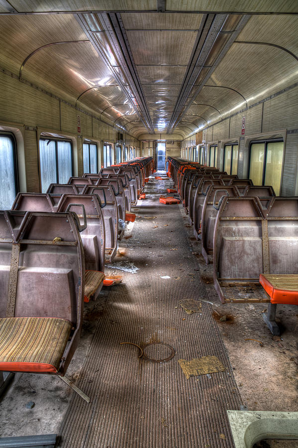Train Photograph - No More Parties on this Train by David Patterson