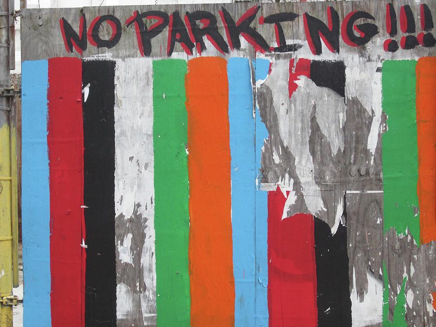 No Parking Painting by Simi Berman