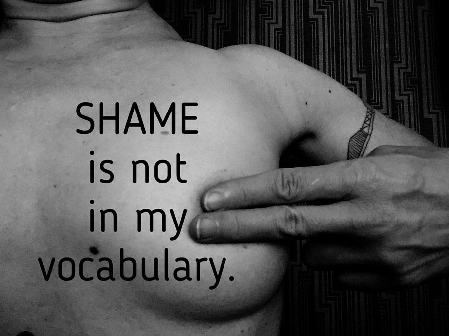 No Shame Ever Photograph by Sara Young