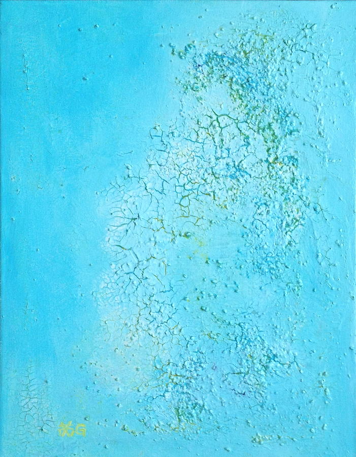 Sea salt Painting by Wonju Hulse