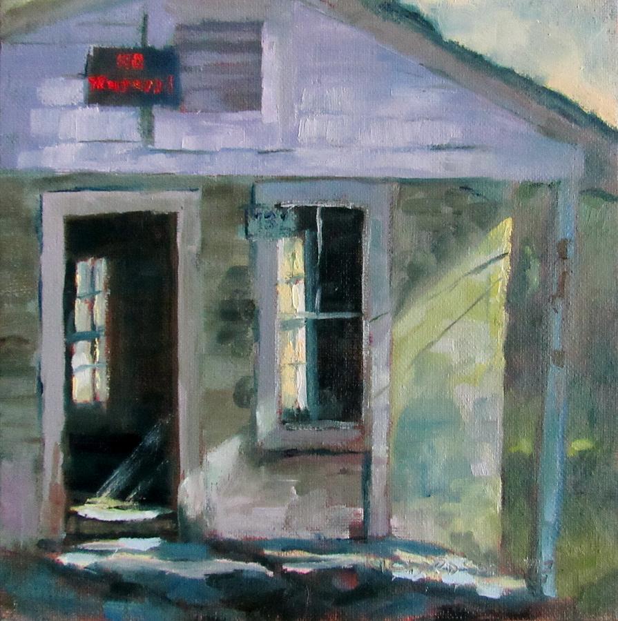 No Trespassing Painting by Susan Richardson