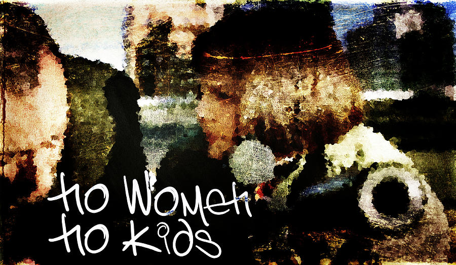 No Women No Kids Digital Art by Andrea Barbieri