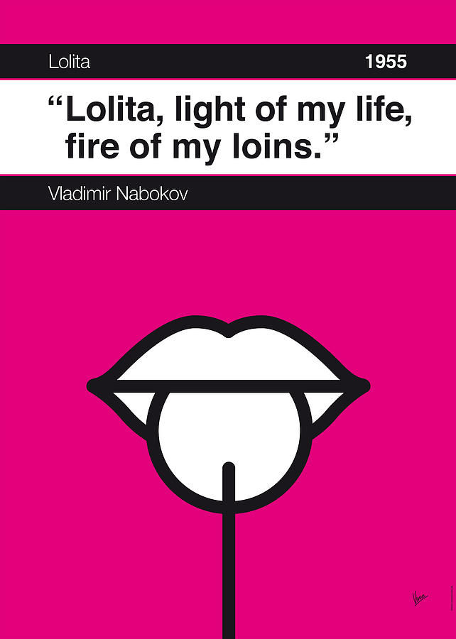 No005 MY Lolita Book Icon poster Digital Art by Chungkong Art