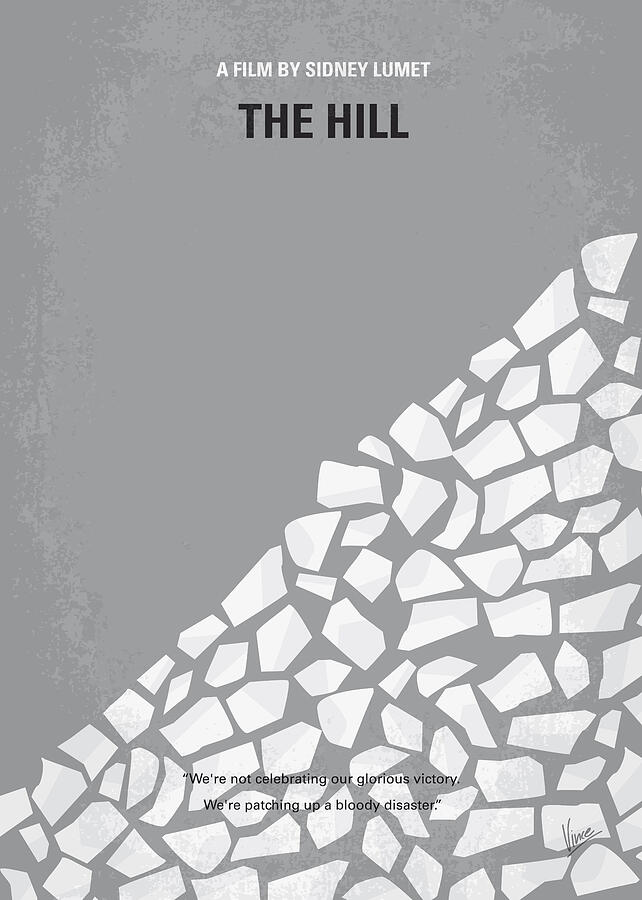Hollywood Digital Art - No091 My The Hill minimal movie poster by Chungkong Art