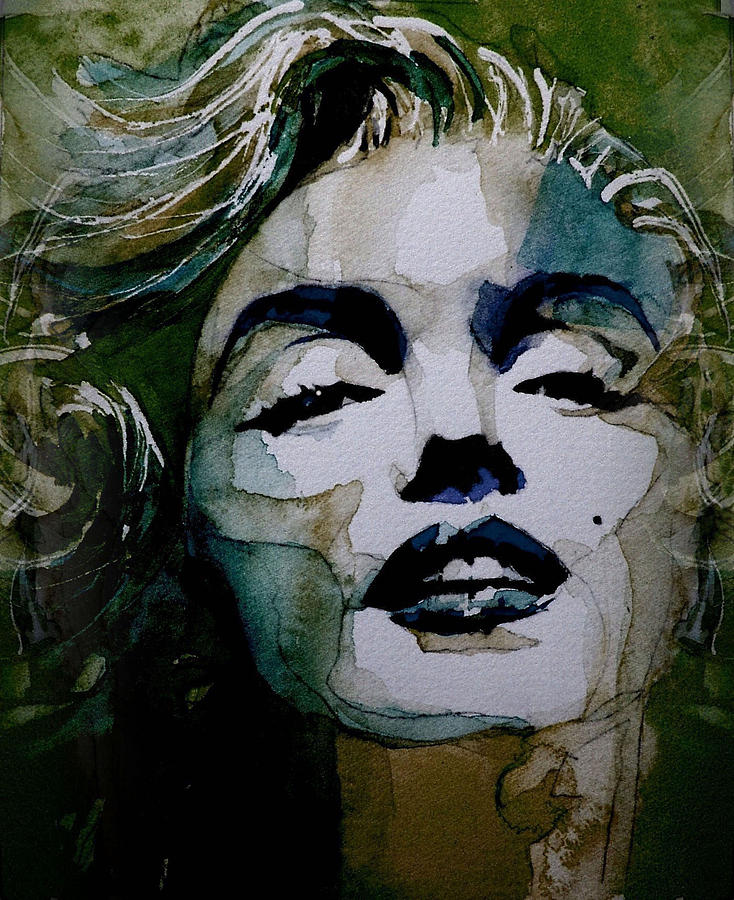 No10 Larger Marilyn  Painting by Paul Lovering