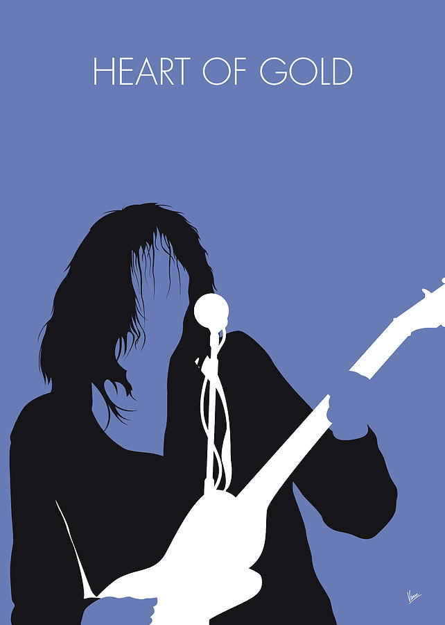 No128 MY Neil Young Minimal Music poster Digital Art by Chungkong Art